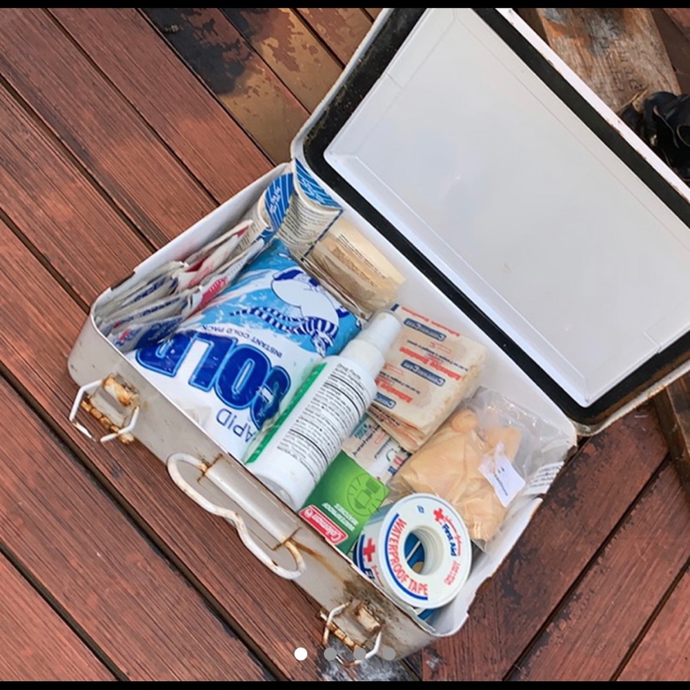 Vintage Duluth trading first aid kit